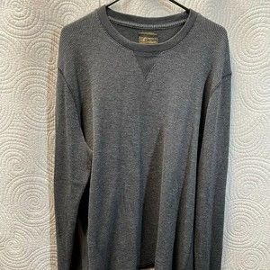 Lucky Brand Men's Long Sleeve Shirt Casual Thermal Gray Size XXL
